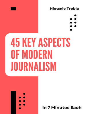 cover image of 45 Key Aspects of Modern Journalism in 7 Minutes Each